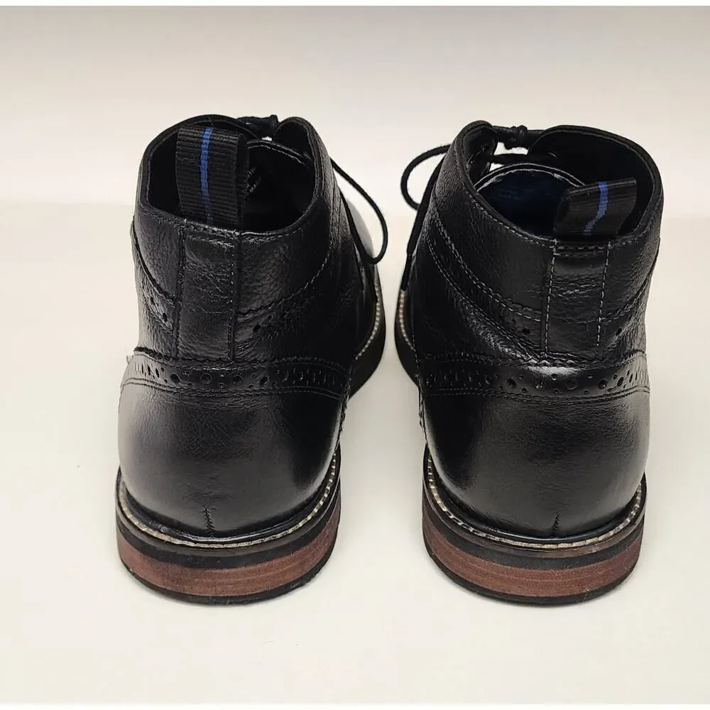 Nunn Bush Ozark Plain Toe Chukka Ankle Boots Color Black 84777 SIZE 11M